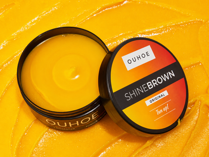 Ouhoe Shine Brown – tanning cream för solbrun glow
