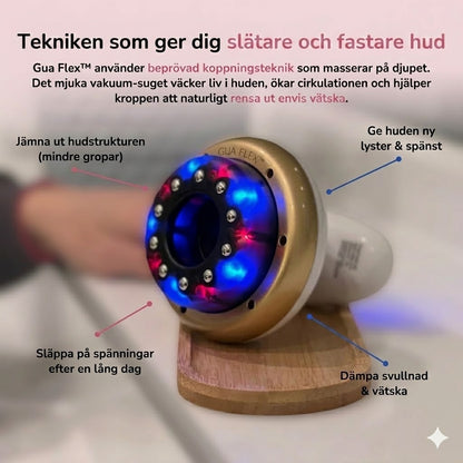 Gua Flex - minskar celluliter på lår, mage och rumpa på 3 minuter
